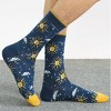 Sun and Clouds Pattern Socks (Men's Sizes Adult Large) from the Sock Panda - 2 of 3