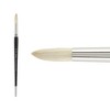 Creative Mark Pro Stroke Premium White Chungking Hog Bristle Artist Paint Brush - Round  - Natural Bristle Brush w/ Great Control Suitable for Oils, - 2 of 4