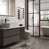Whizmax Bathroom Vessel Sinks, Bathroom Sink, Ceramic Lavatory Vanity Vessel Sink with Overflow, Rectangle Sink, White - 4 of 4