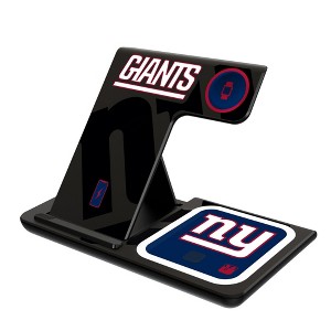 Keyscaper New York Giants Monocolor Tilt 15-Watt 3 in 1 Charging Station - 1 of 4