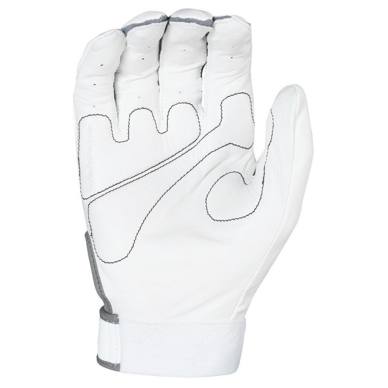 Franklin Sports Shok-Sorb Neo Batting Glove - White/Black, 2 of 3