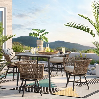 Hardoy 5pc Patio Dining Set with Swivel Chairs - Project 62™