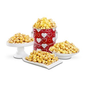 Alder Creek Gift Baskets Valentine's Day Popcorn Tin - 1 of 3