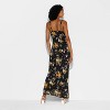 Women's Lace Trim Maxi Empire Waist Dress - Wild Fable™ - 3 of 3