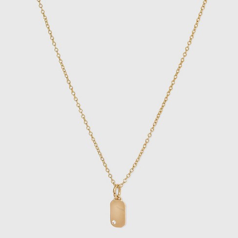 Target gold deals necklace