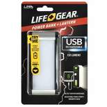 Life Gear 150 Lumens USB Rechargeable Multi Function LED Lantern Power Bank