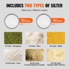 VEVOR Automatic Electric Vibrating Sieve, Stainless Steel Sifter Shaker Machine with 30+50 Mesh, 45W Automatic Powder Sifter Machine Countertop - 4 of 4