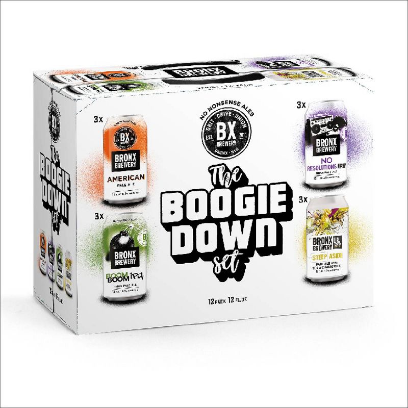 Bronx Boogie Down Set Variety Beer Pack - 12pk/12 fl oz Cans, 1 of 2