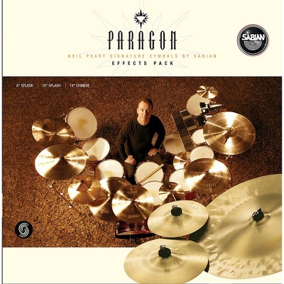SABIAN Neil Peart Paragon Effects Cymbal Pack Brilliant