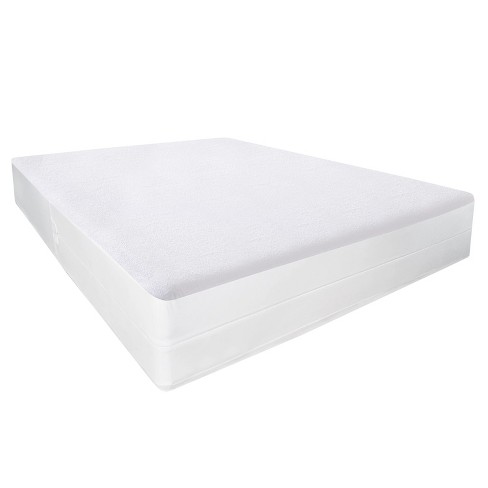 Shopbedding Plastic Mattress Protector Fitted Queen, Waterproof Vinyl Mattress  Cover, Heavy Duty Mattress Breathable : Target