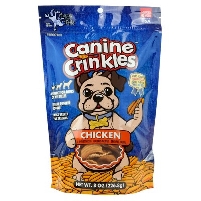 Chasing Our Tails Canine Crinkles Chicken Dog Treats 8 oz