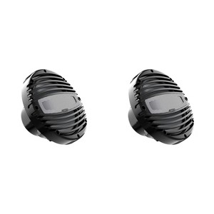 Hertz Marine (2 Pair ) HMX-65-TC 6.5 in. 4Ω Marine Coax Set with All Black Grilles - 1 of 4