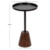 Kate and Laurel Tira Round Side Table - 2 of 4