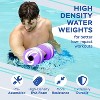 Sunlite Sports EVA Foam Water Dumbbells – Set of 2 for Pool Exercise, Aqua Therapy & Aerobics, Lightweight, Durable, and Easy to Grip - 4 of 4