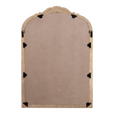 Arendahl Natural Wood 24"x36" Arch Vanity Mirror
