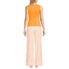 Lands' End Women's Knit Cotton Poplin 2 Piece Pajama Set - Tank Top and Pants - 2 of 4