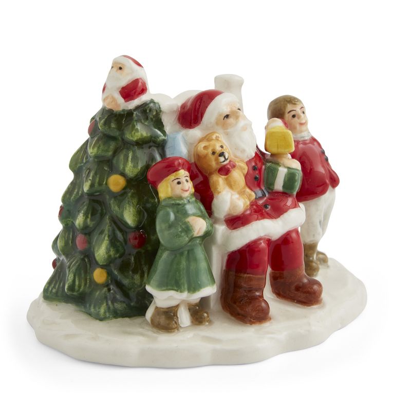 Spode Christmas Tree LED Village Santa With Children, 2.5 x 2 Inch, 3 of 5