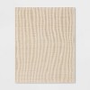 Chunky Knit Reversible Throw Blanket - Threshold™ - image 3 of 4