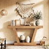 Console Sofa Table, 2-Tier Farmhouse Narrow Behind Couch Sofa, Extra-Long Accent Entryway Table for Hallway - 2 of 4