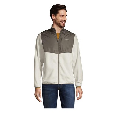 lands end fleece pea coat
