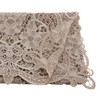 Saro Lifestyle Saro Lifestyle All Over Lace Runner, Ecru, 15" x 66" - 2 of 3
