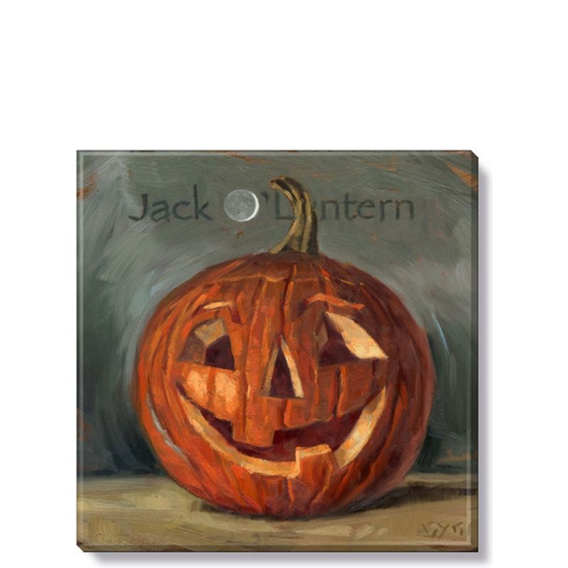 Sullivans Darren Gygi Jack O'Lantern Canvas, Museum Quality Giclee Print, Gallery Wrapped, Handcrafted in USA, 5 of 9