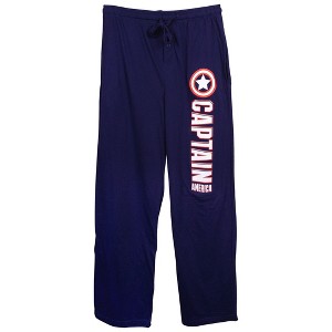 Mens Captain America Pajama Pants - 1 of 1