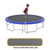 BestParts 16FT Outdoor Trampoline with Basketball Hoop & Balance Bar – ASTM Approved Safety Enclosure - 3 of 4