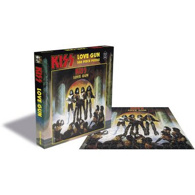 Kiss Love Gun (500 Piece Jigsaw Puzzle)