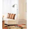 Cal Lighting 60W Pharmacy Fl Lp W/Adjust .Pole - Brushed Steel - 2 of 2