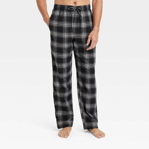 Men's Plaid Flannel Pajama Pants - Goodfellow & Co™ Gray S : Target