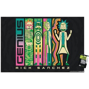 Trends International Rick And Morty: Season 8 - Genius Unframed Wall Poster Prints - 1 of 4