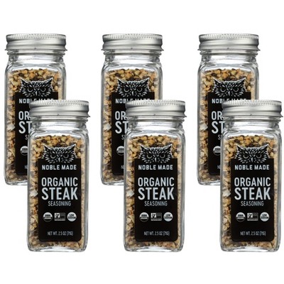 The New Primal Organic Steak Seasoning - Case of 6/2.5 oz