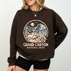 Grand Canyon National Park Two-Toned Circle - Women's Graphic Sweatshirt - 3 of 4