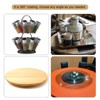 Unique Bargains Rotating Swivel Stand Steel Ball Bearings Annular Lazy Susan Base Turntable 1 Pc - 4 of 4