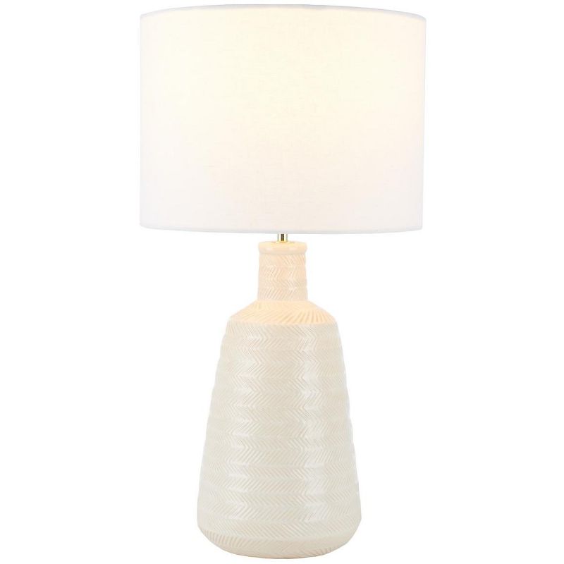 Oakland Table Lamp - Ivory - Safavieh., 2 of 5