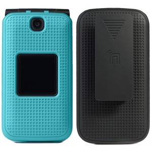Nakedcellphone Case and Belt Clip Holster for Alcatel Go Flip V, Quickflip - 1 of 4