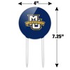 Marquette University Primary Logo Acrylic Cake Topper Party Decoration for Wedding Anniversary Birthday Graduation - 2 of 4