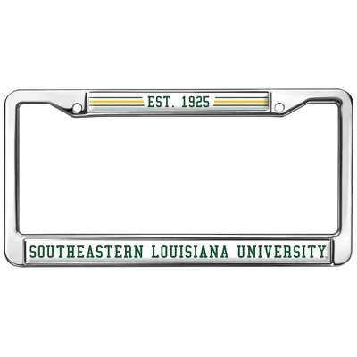 Southeastern Louisiana University Full Size Standard License Plate Metal Frame