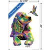 Trends International PD Moreno - Dog and Hummingbird Unframed Wall Poster Prints - 3 of 4