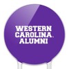 Western Carolina Alumni Acrylic Cake Topper Party Decoration for Wedding Anniversary Birthday Graduation - 3 of 4