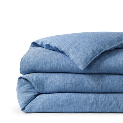 Lands' End Linen Chambray Duvet Cover