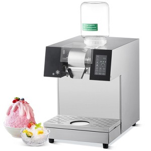 VEVOR Commercial Snowflake Ice Machine, 529.1LBS/24H Snowflake Ice Maker, Stainless Steel Ice Shaver Machine, Electric Snow Cone Maker, Silver - 1 of 4