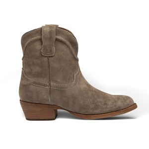 Buck & Brana Casey Leather Western Fashion Booties - 1 of 4