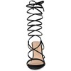 Allegra K Women's Strappy One Strap Lace Up Chunky Heels Sandals - 2 of 4