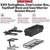 Yakima EXO SwingBase Hitch Rack Bundled with EXO GearLocker Rooftop Box, EXO TopShelf Hitch Base Rack Storage, and EXO GearWarrior Basket Mount, Black - 2 of 4