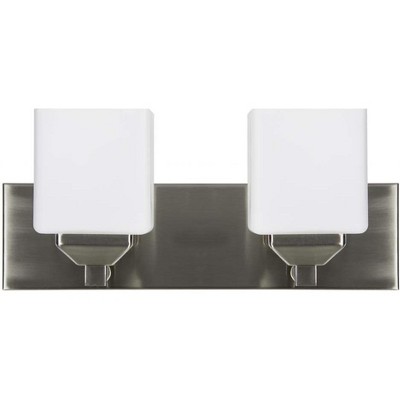 Sunset Lighting LED 2-Light Vanity Light 8WX2 3000K 1040LM, CRI80