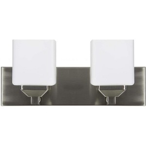 Sunset Lighting LED 2-Light Vanity Light 8WX2 3000K 1040LM, CRI80 - 1 of 4
