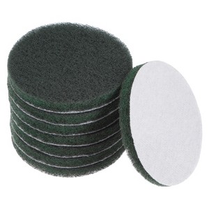 Unique Bargains Drill Power Brush Tile Scrubber Household Cleaning Scouring Pads 8 Pcs - 1 of 4