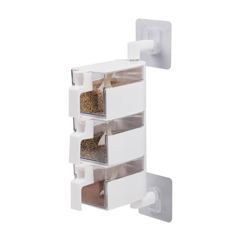 ClosetMaid Adjustable 3 Shelf Spice Rack for Cabinet/Wall Mount